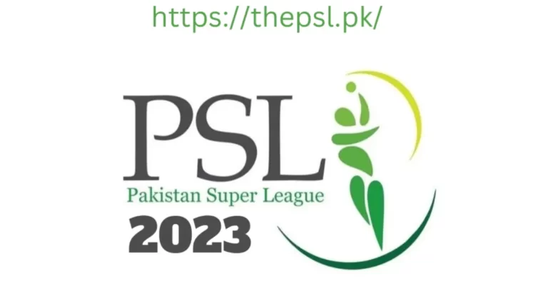 PSL Matches Schedule – 2023