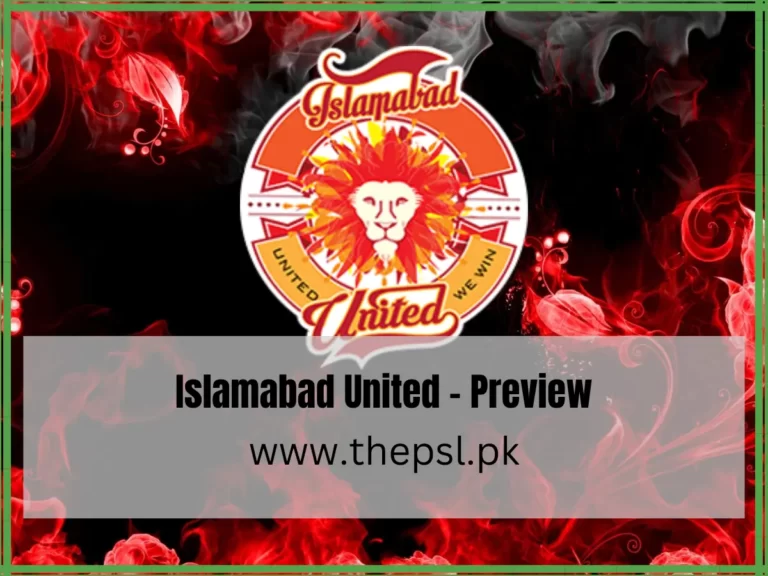 Islamabad United – Preview