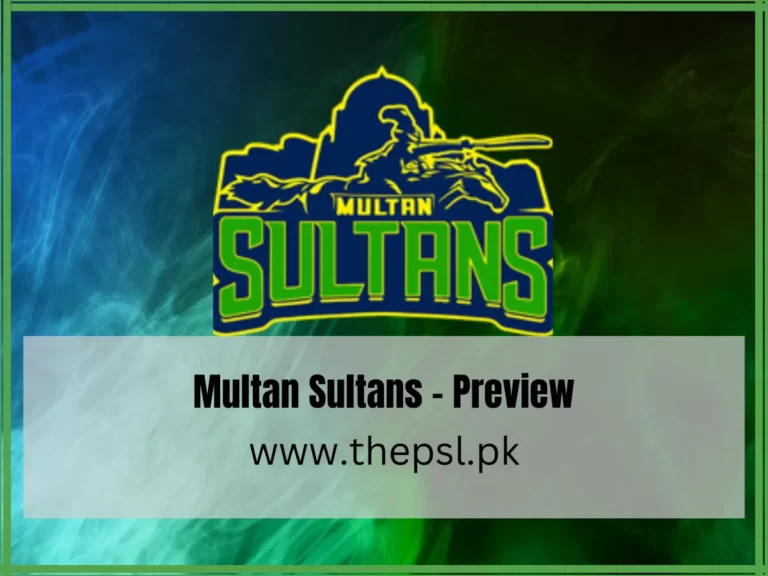 Multan Sultans – Preview